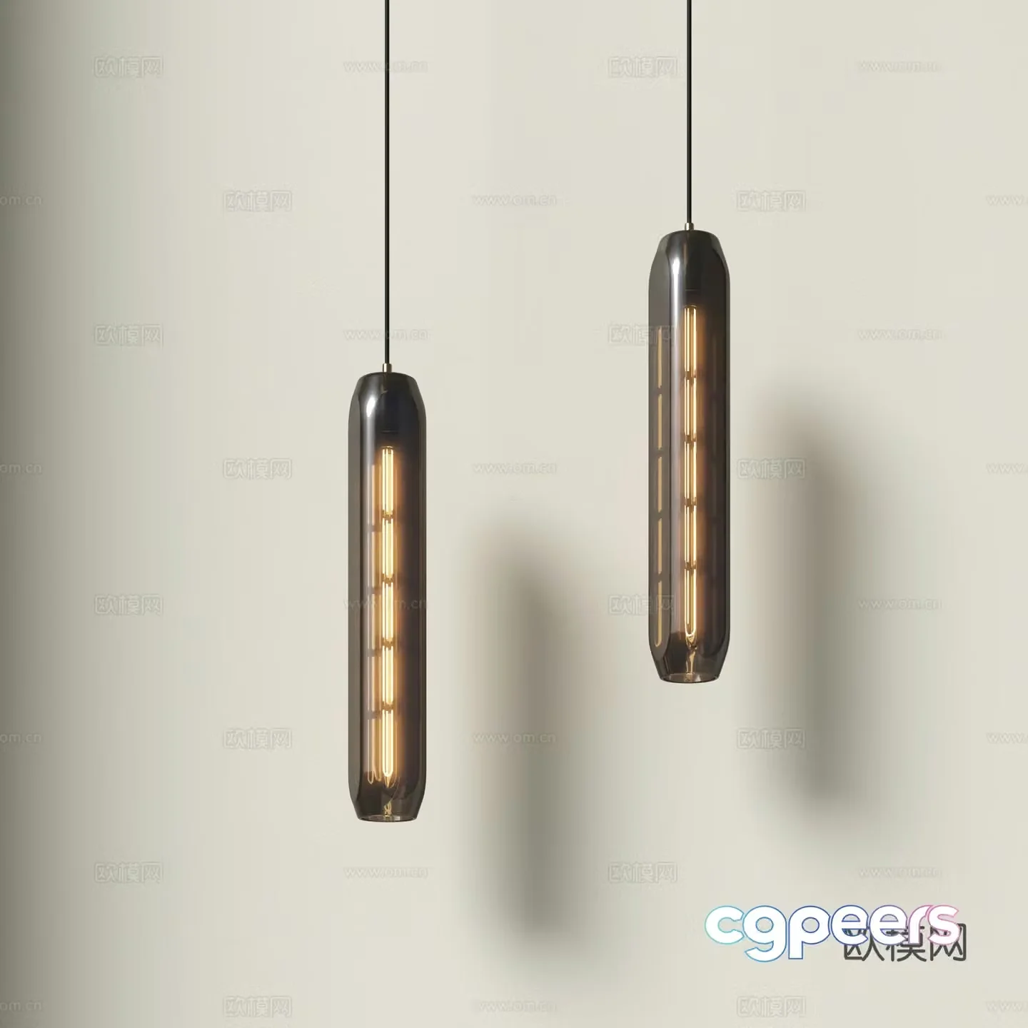Modern small chandeliers simple crystal small chandeliers light luxury bedside small chandeliers restaurant bar small chandeliers 3D model