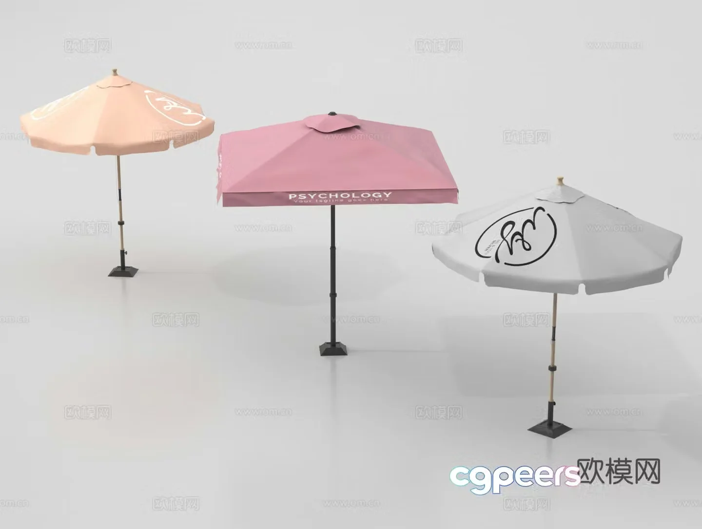 Parasol Umbrella 3D Model