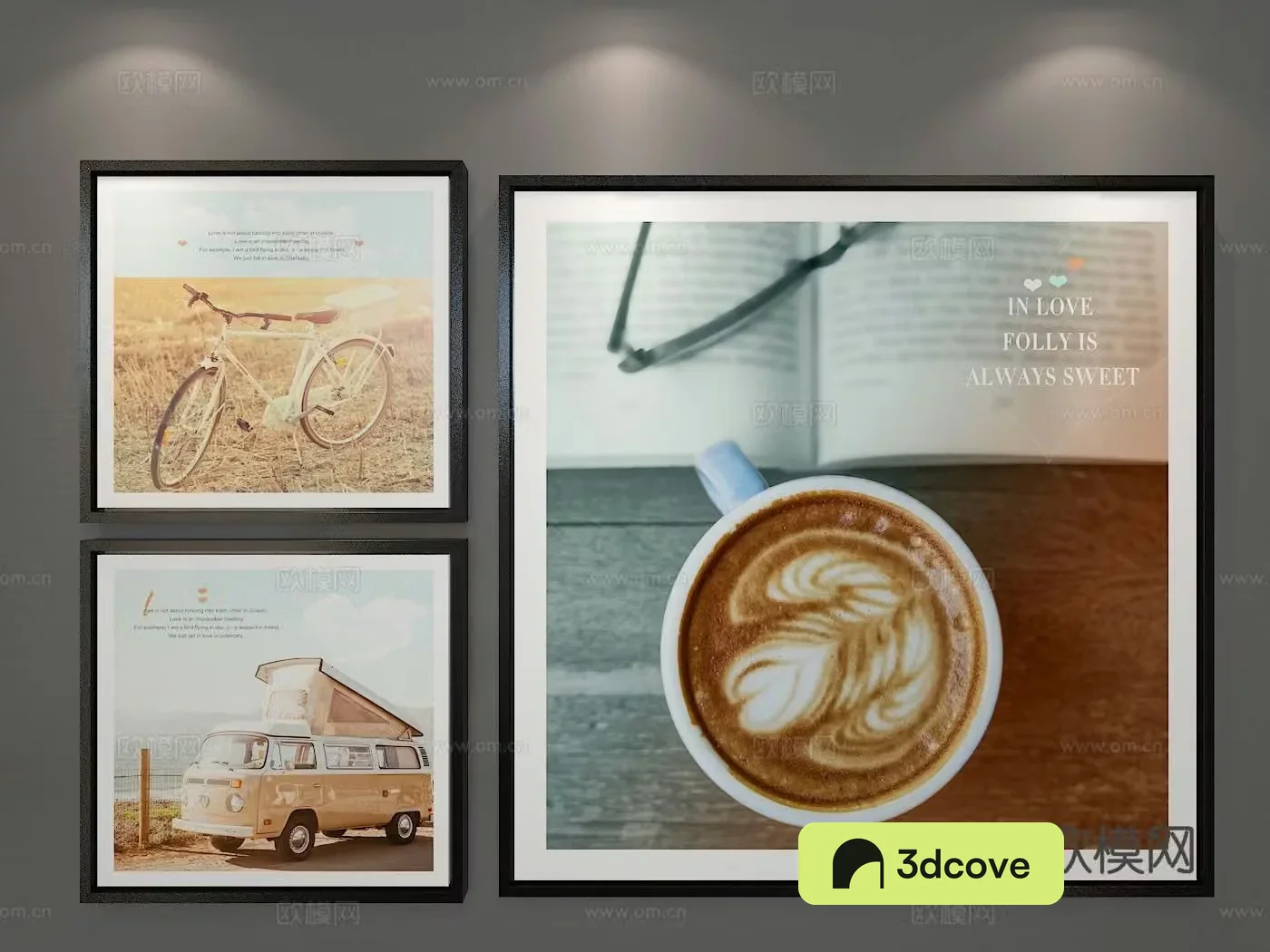 Modern art painting decorative painting