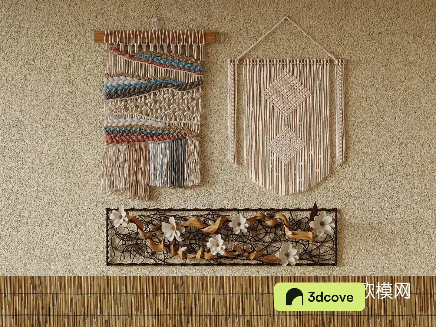 Modern bedside pendant wall decoration farmhouse decoration