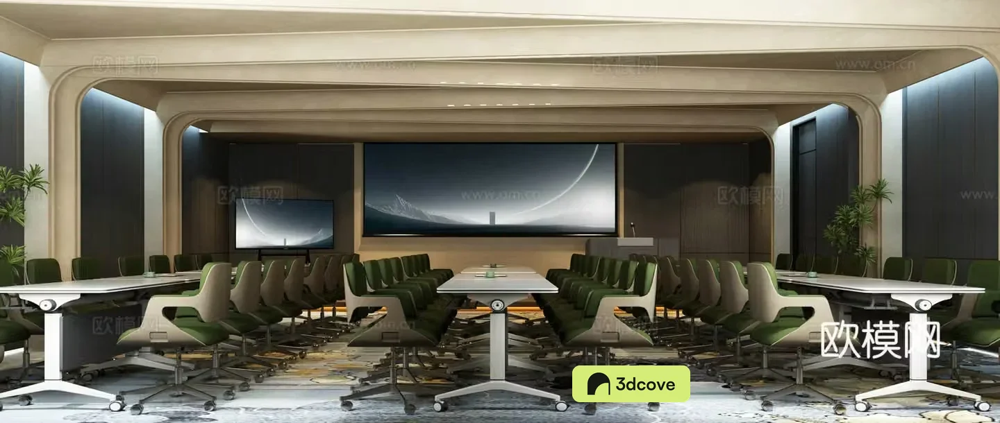 Modern conference room Italian conference room