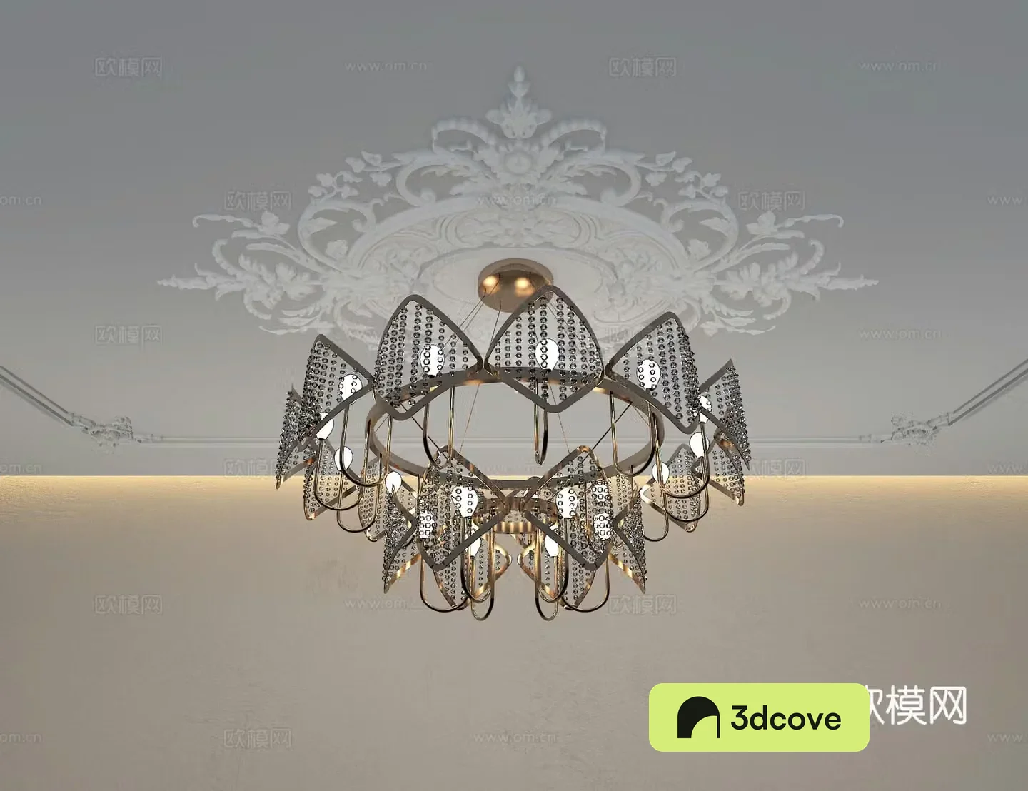 French light luxury chandelier