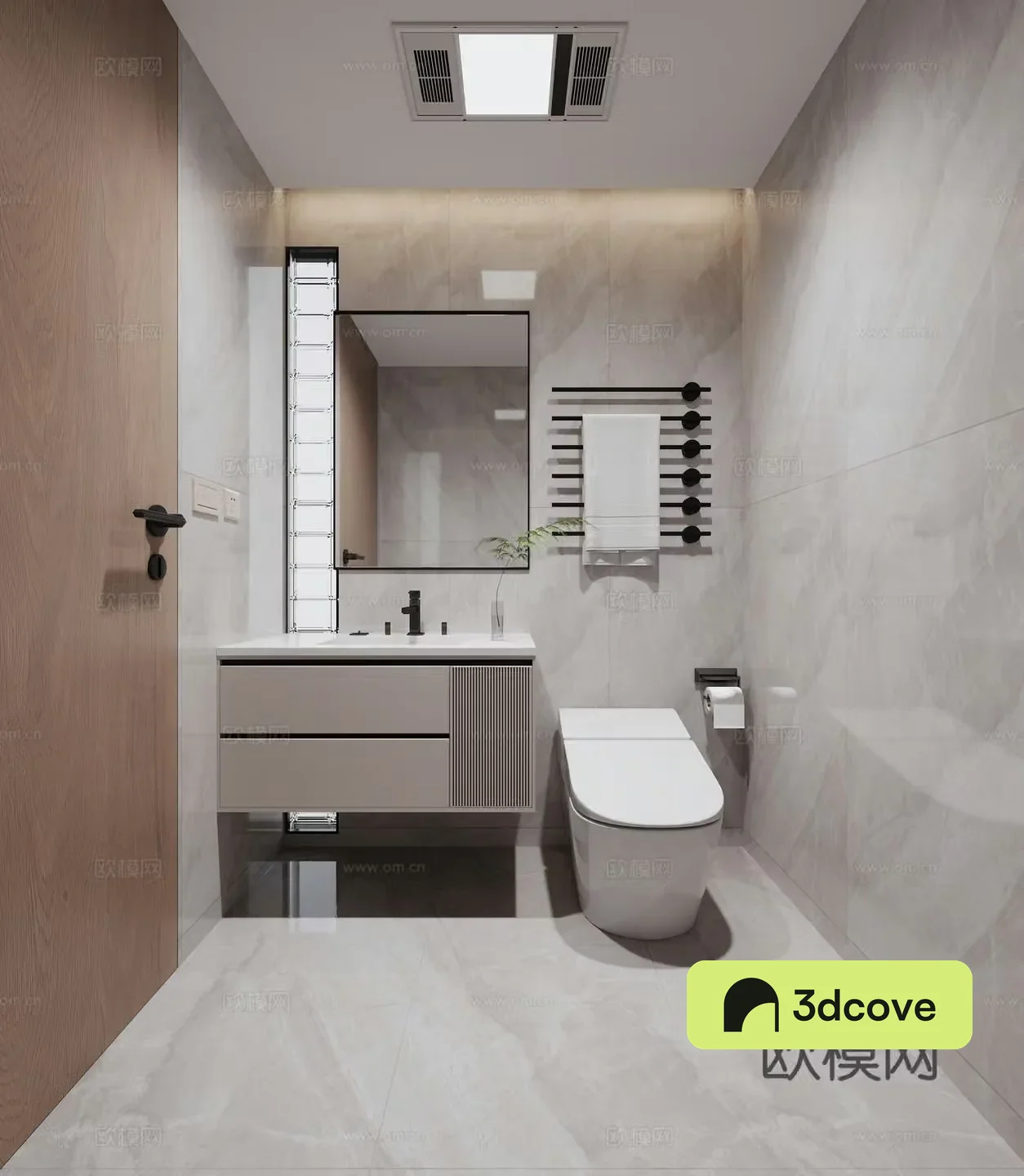 Modern bathroom