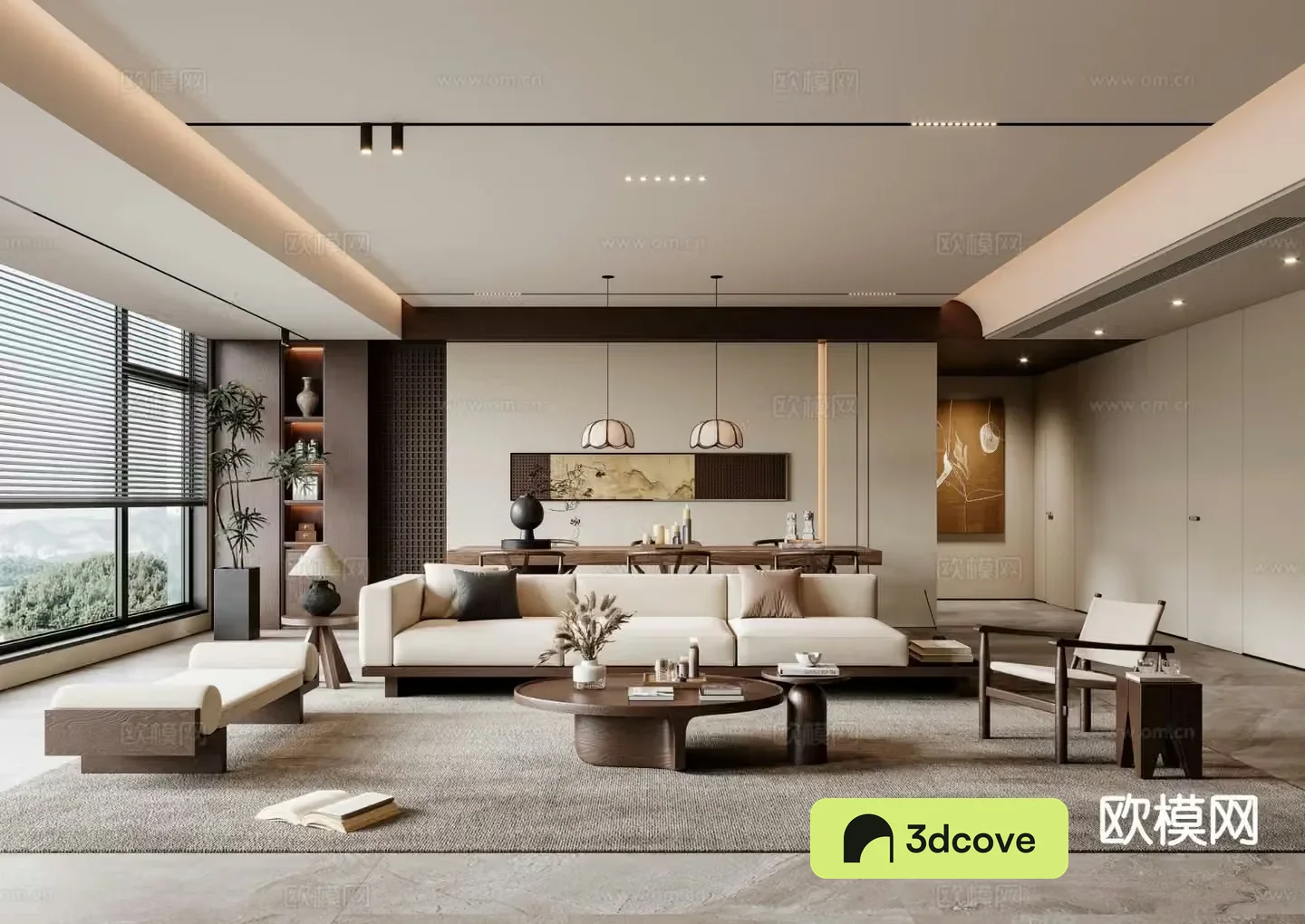 New Chinese style living room
