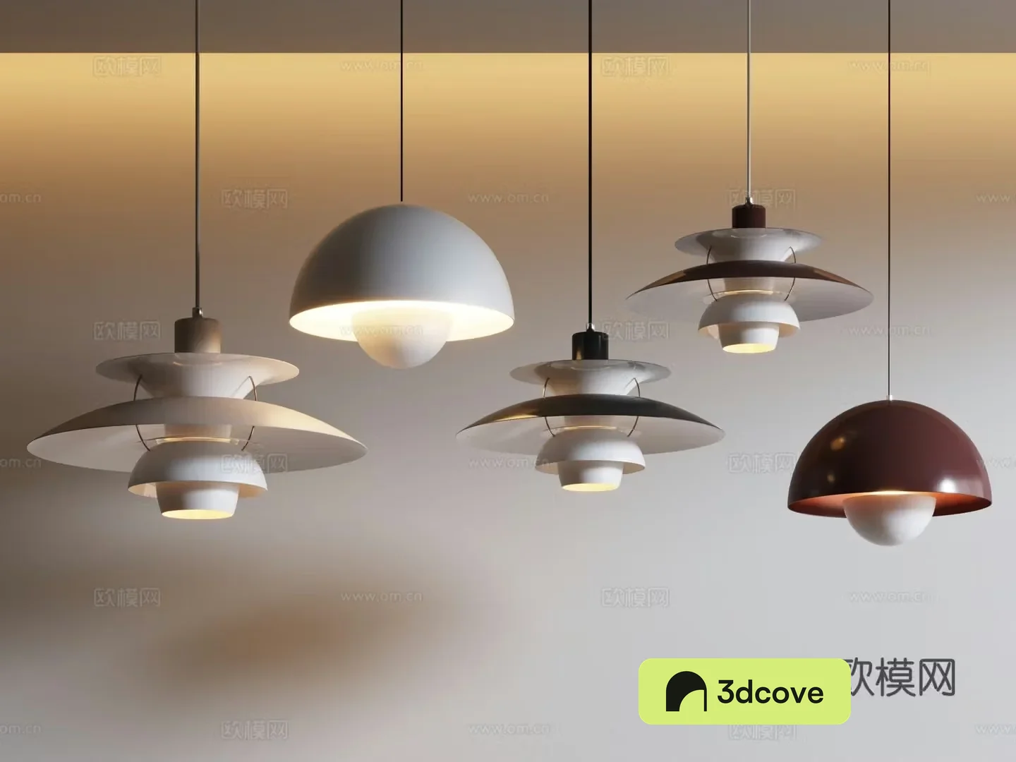 Modern creative chandelier bedside chandelier restaurant chandelier