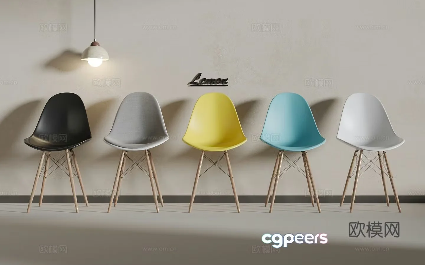 Eames chair 3d model