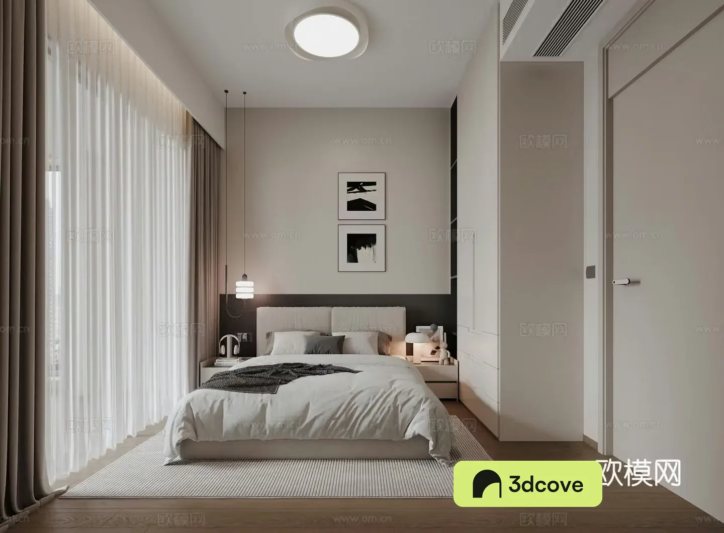Modern bedroom