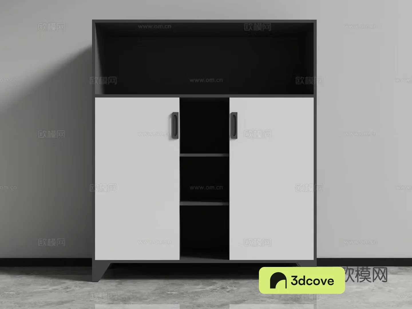 File cabinet low cabinet locker