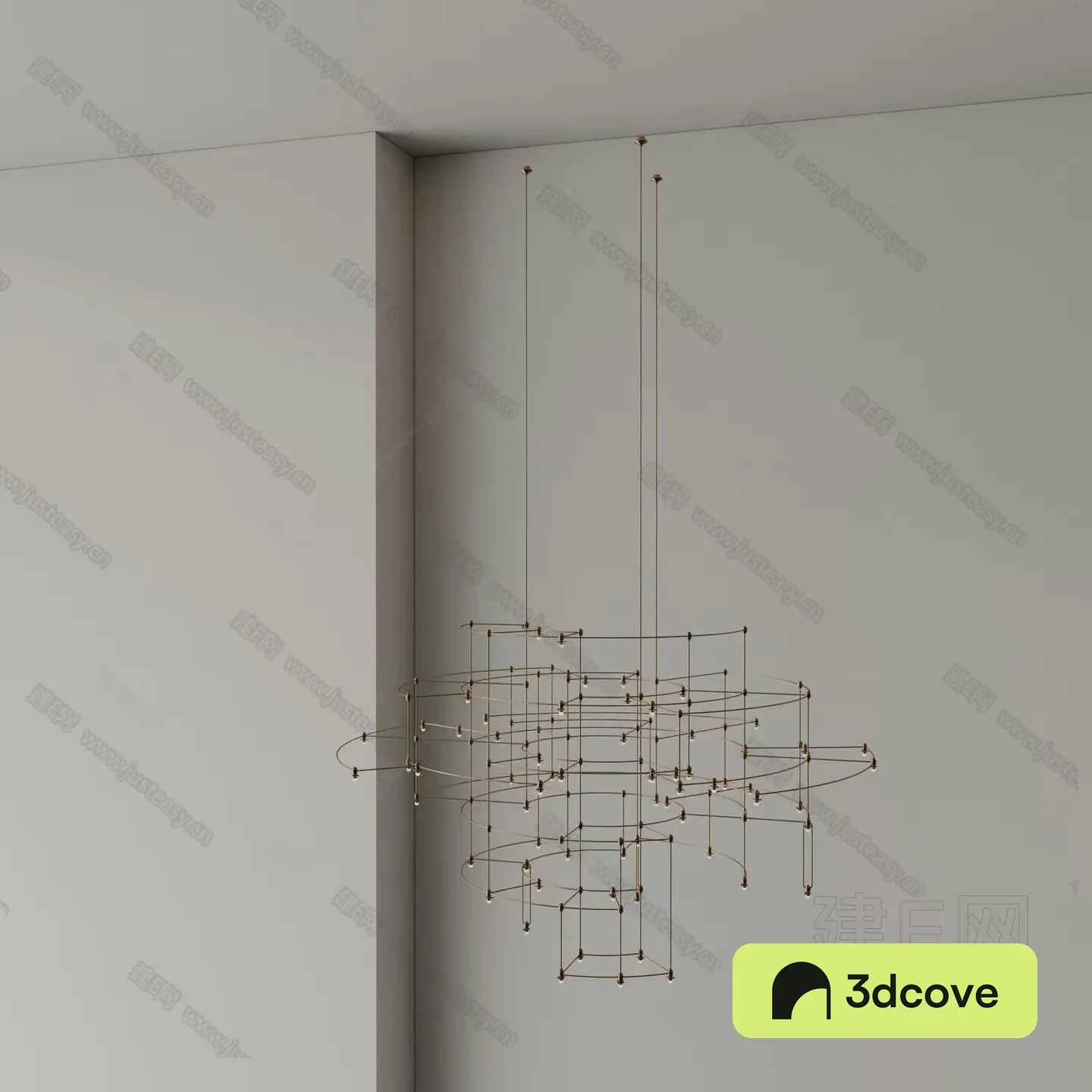 Gold Light Fixture