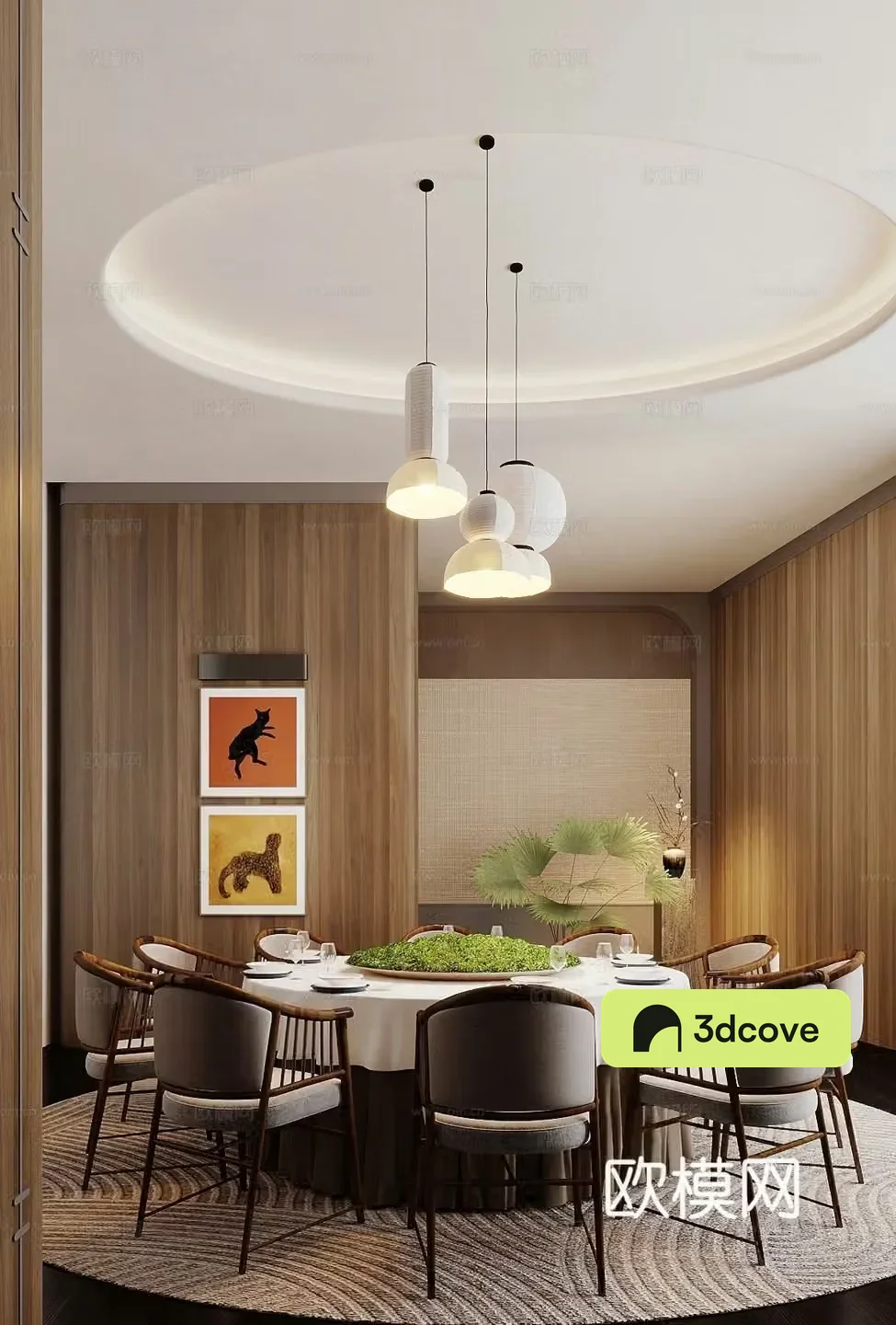 Chinese restaurant private room