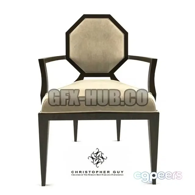 3ds Max Free – Chair Christopher Guy 30-00042