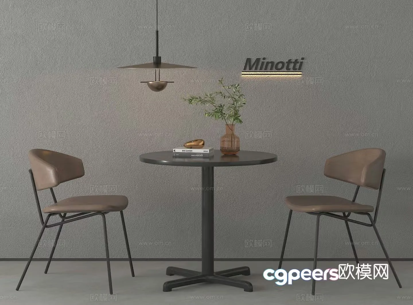 Negotiation tables and chairs leisure tables and chairs 3d model