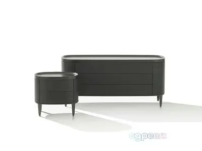 Modern Dresser With Nightstand 3D Model – 23154 – VRAY Render