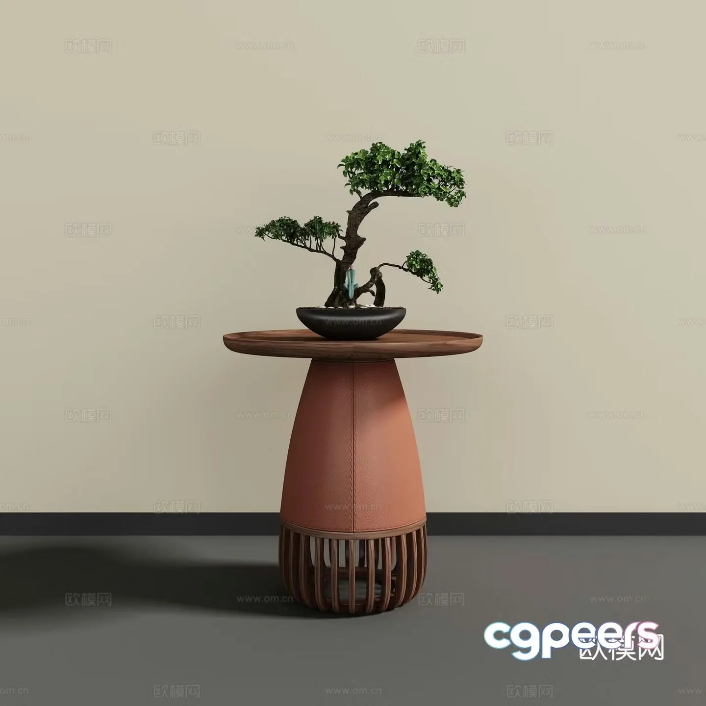 New Chinese side table 3D model