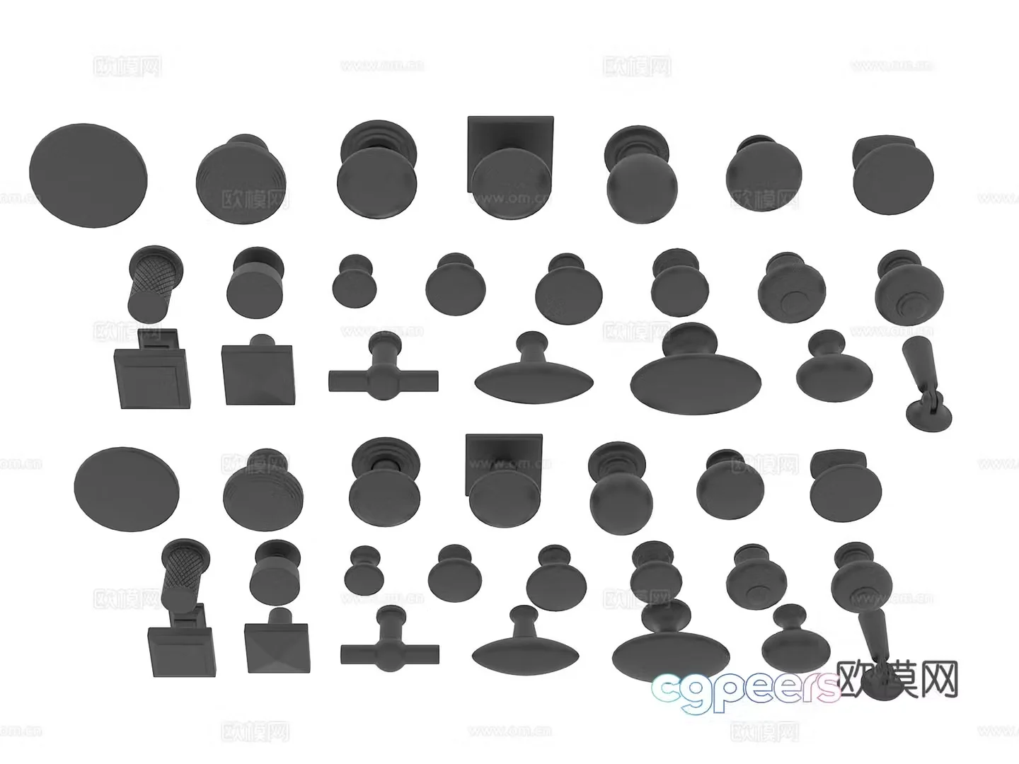 Hardware Handle 3D Model