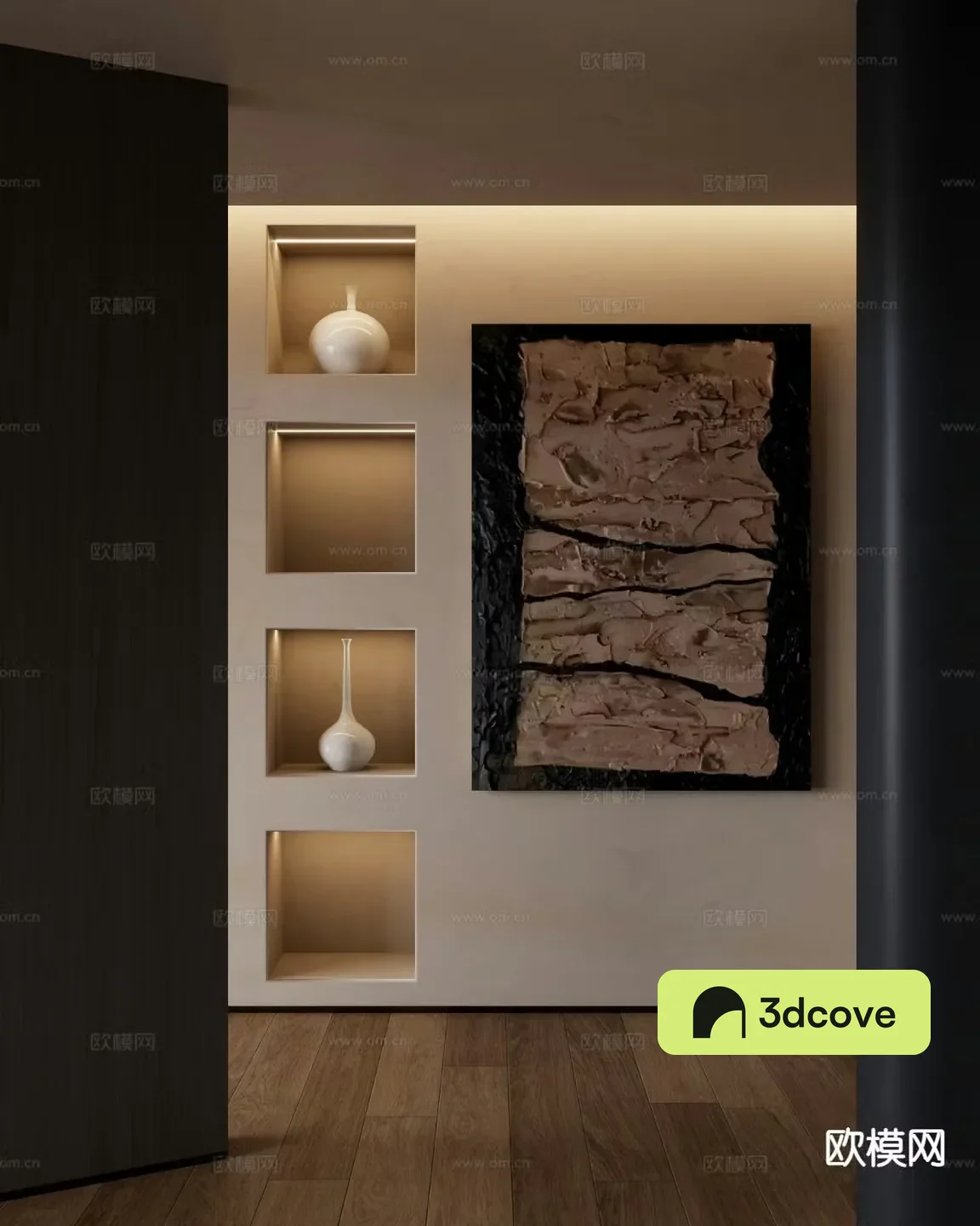 Wabi-sabi painting texture painting decorative painting hanging painting
