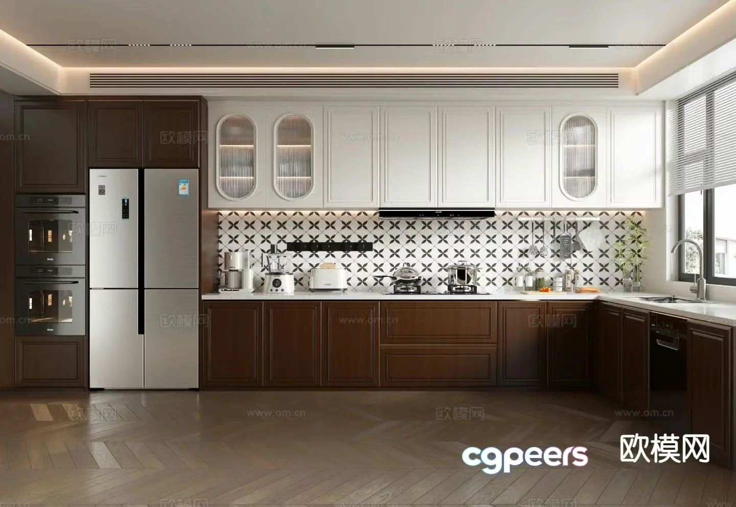 French kitchen 3d model