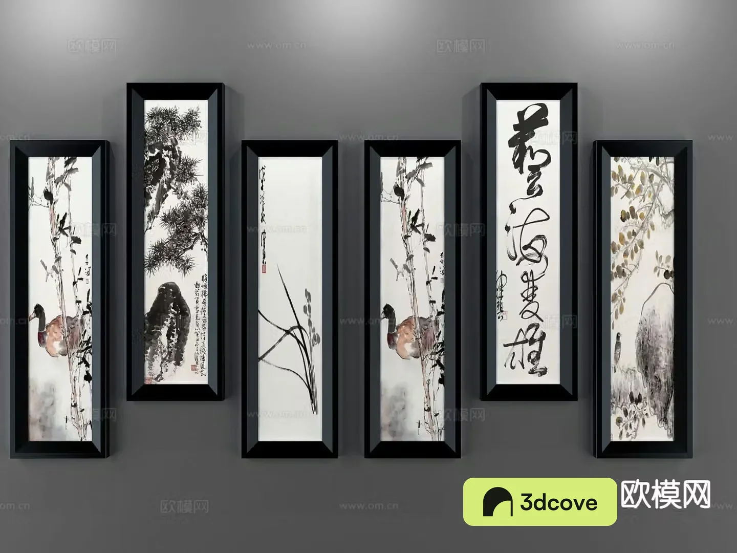 New Chinese style decorative painting ink painting