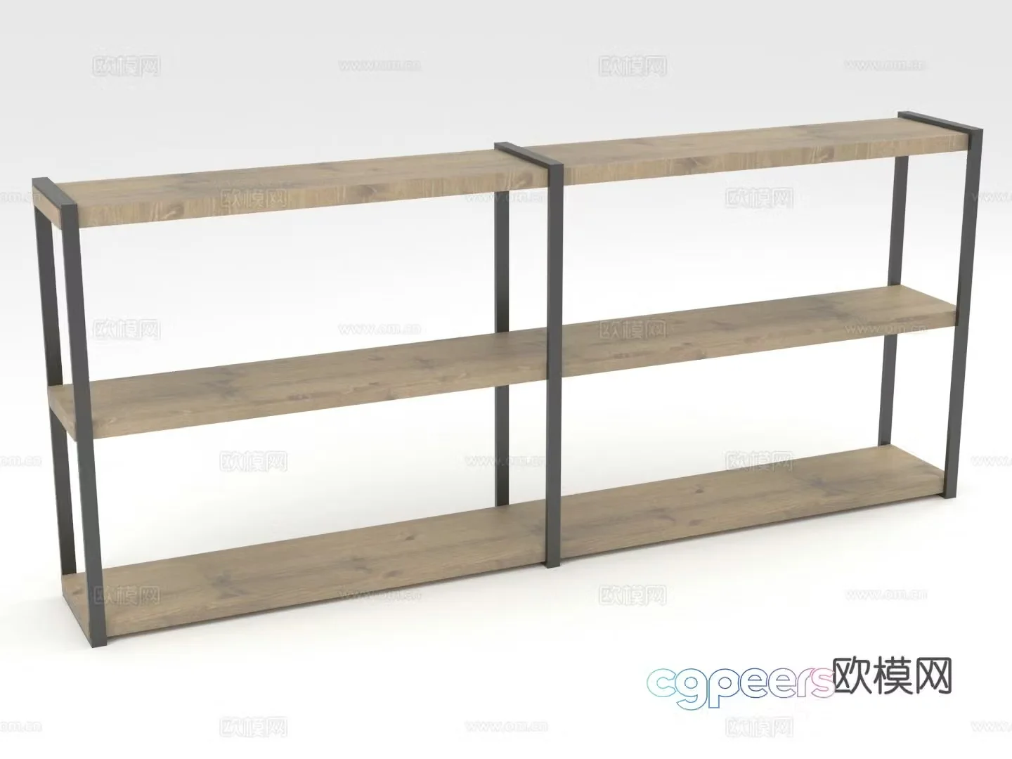 Storage rack Exhibition rack Bookshelf Storage rack 3D model