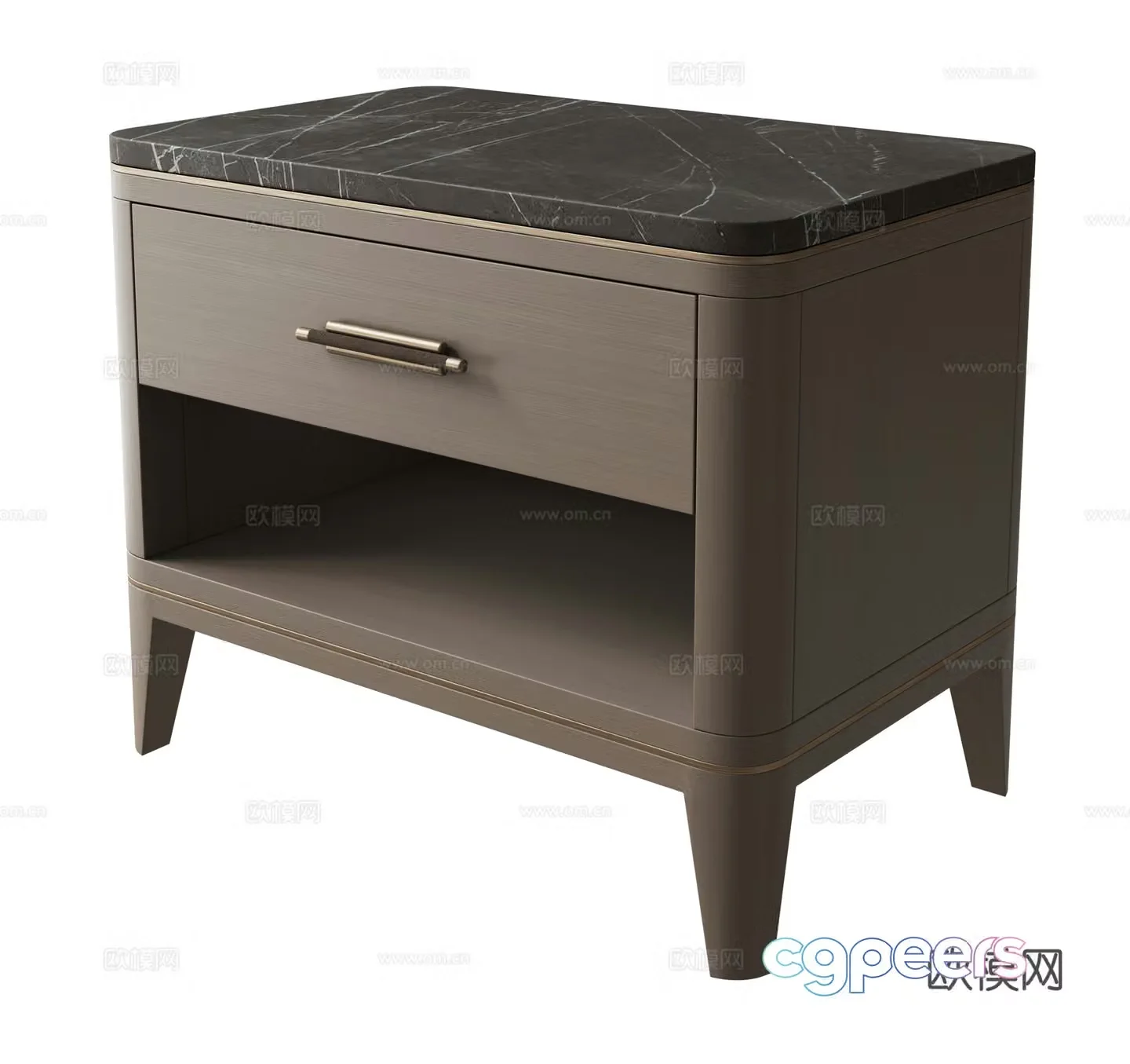 Modern night table 3d model