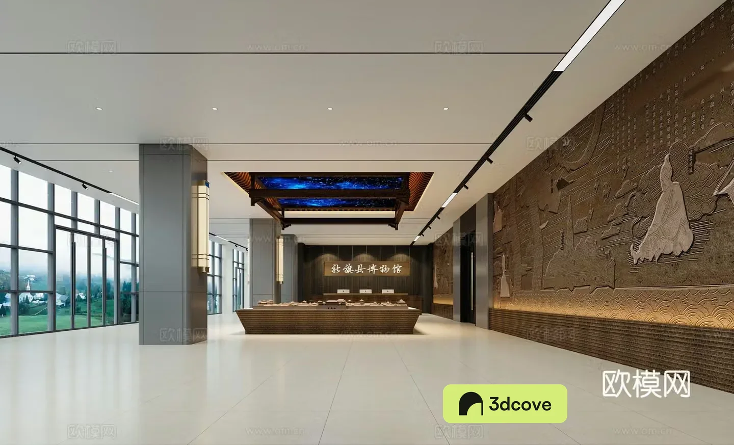 Modern Craftsman Calligraphy Museum Craftsman Spiritual Culture Museum Exhibition Hall Cultural Exhibition Hall Museum Culture