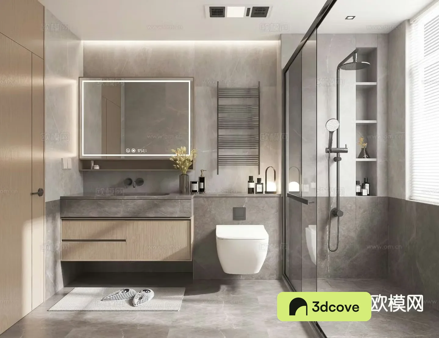 Modern bathroom