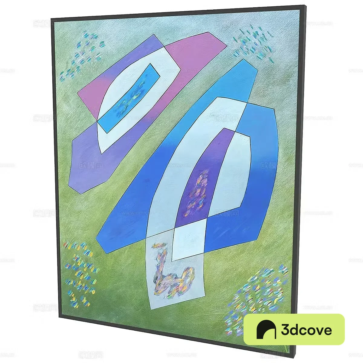 Modern art hanging painting abstract painting