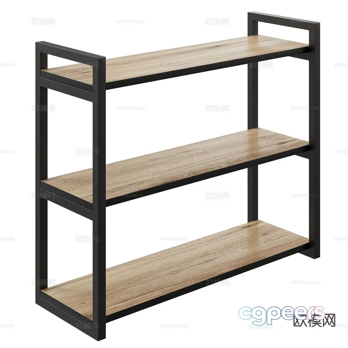 Nordic decorative cabinet 3d model