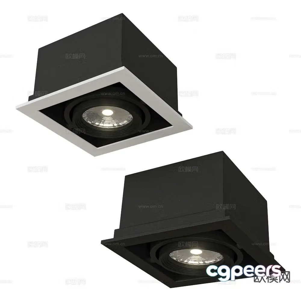 ANCARD downlight spotlight 3d model