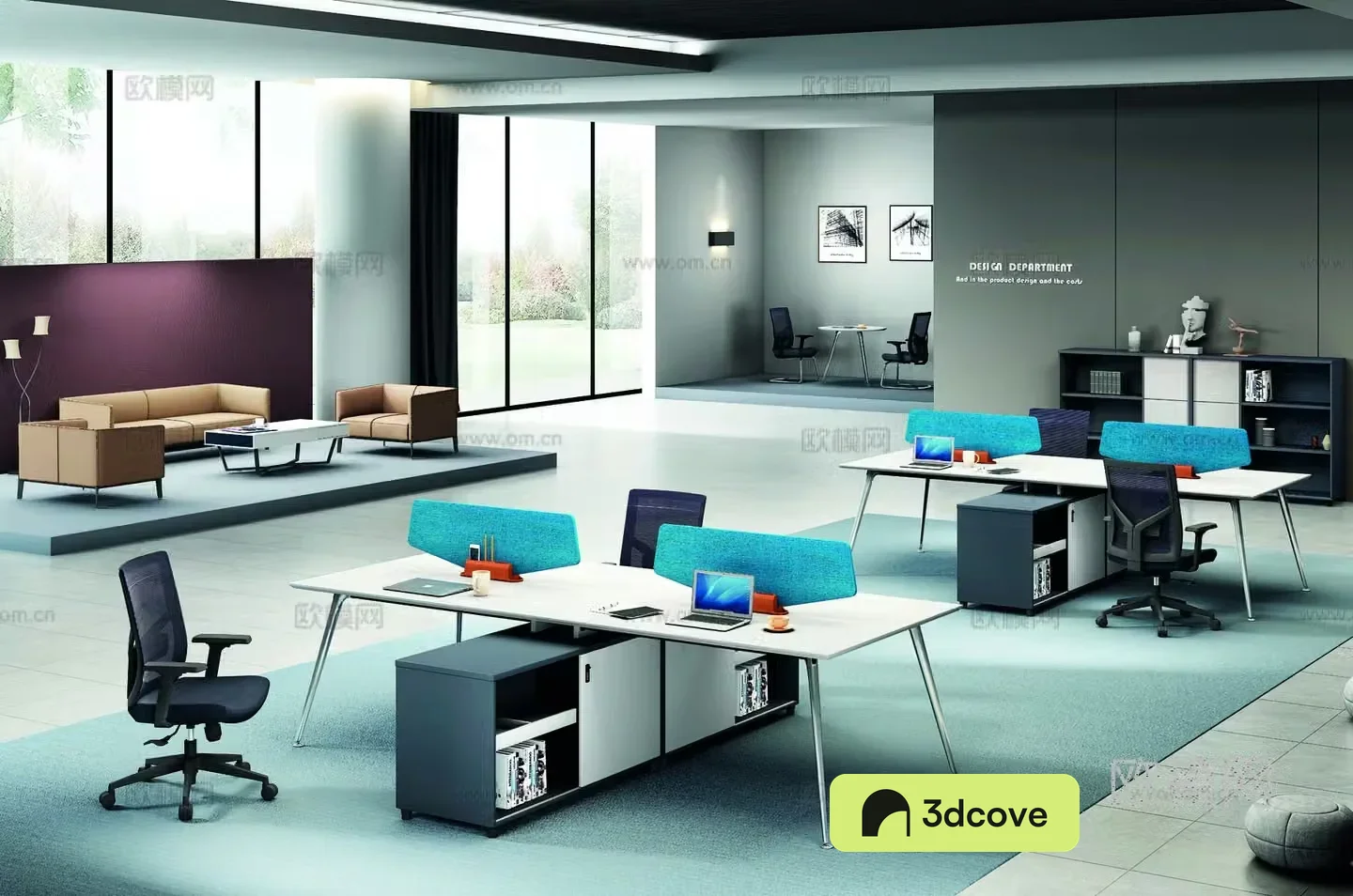 Modern public office