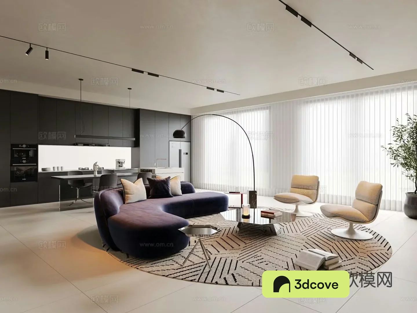 Cream style living room