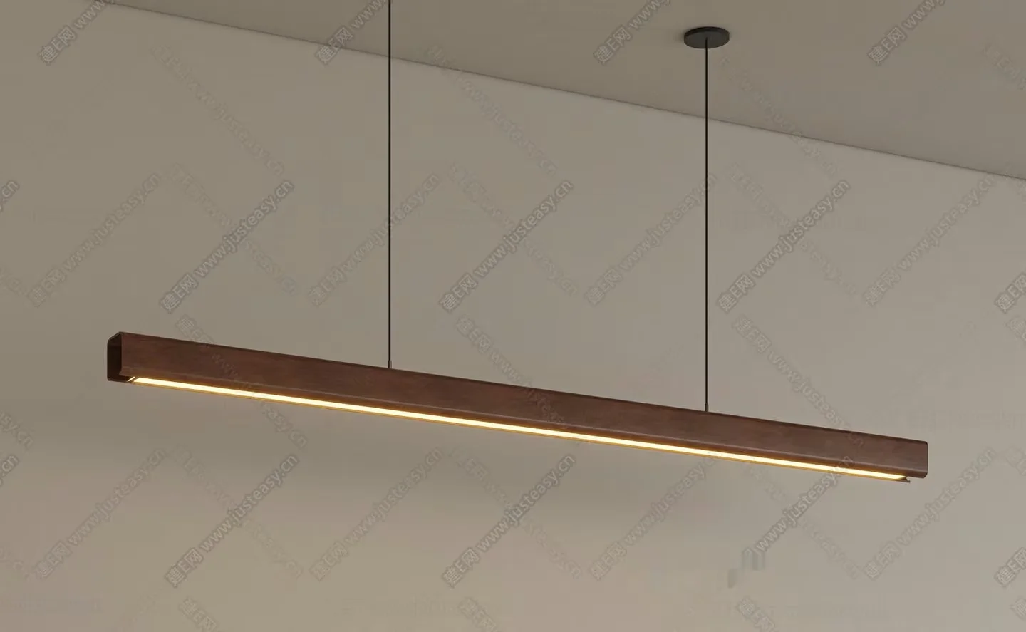 Gold Light Fixture 3D Model – 12396 – VRAY Render