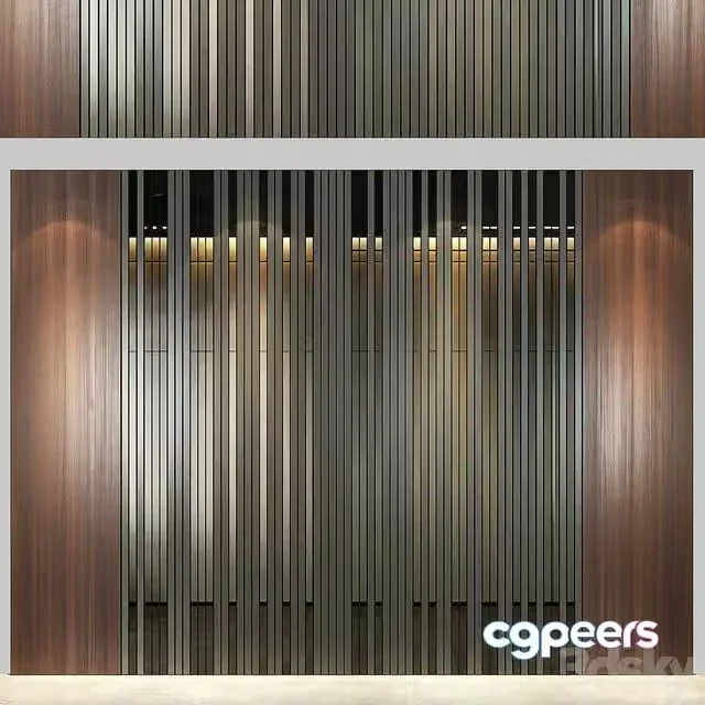 3ds Max Free – Wall Panel 21