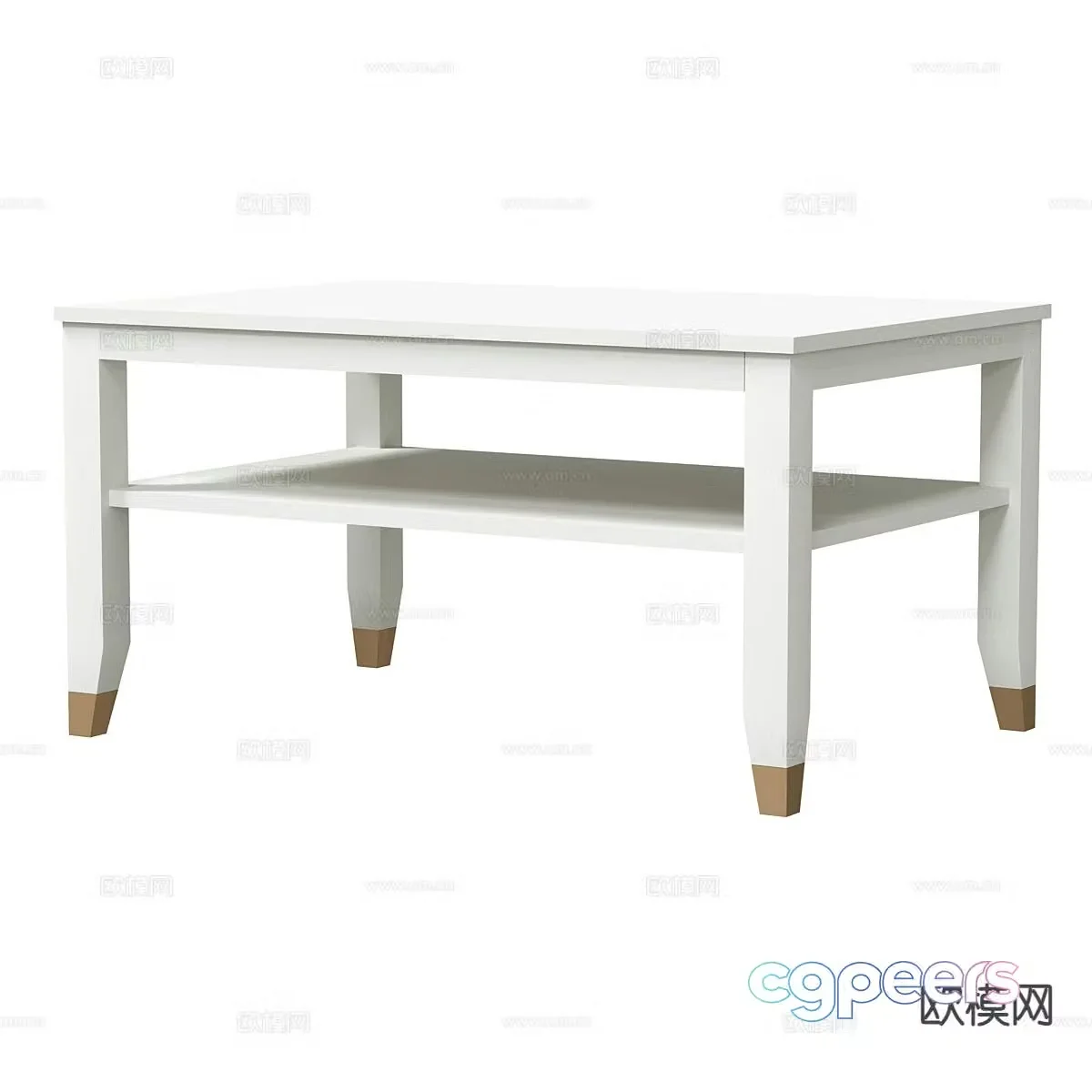 Modern coffee table 3d model