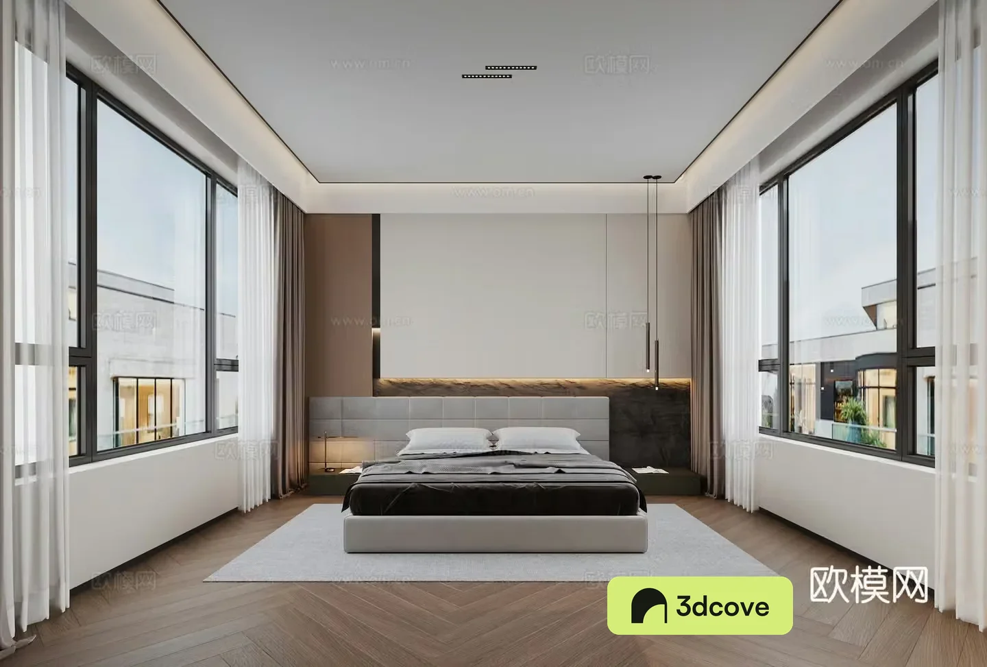 Modern bedroom