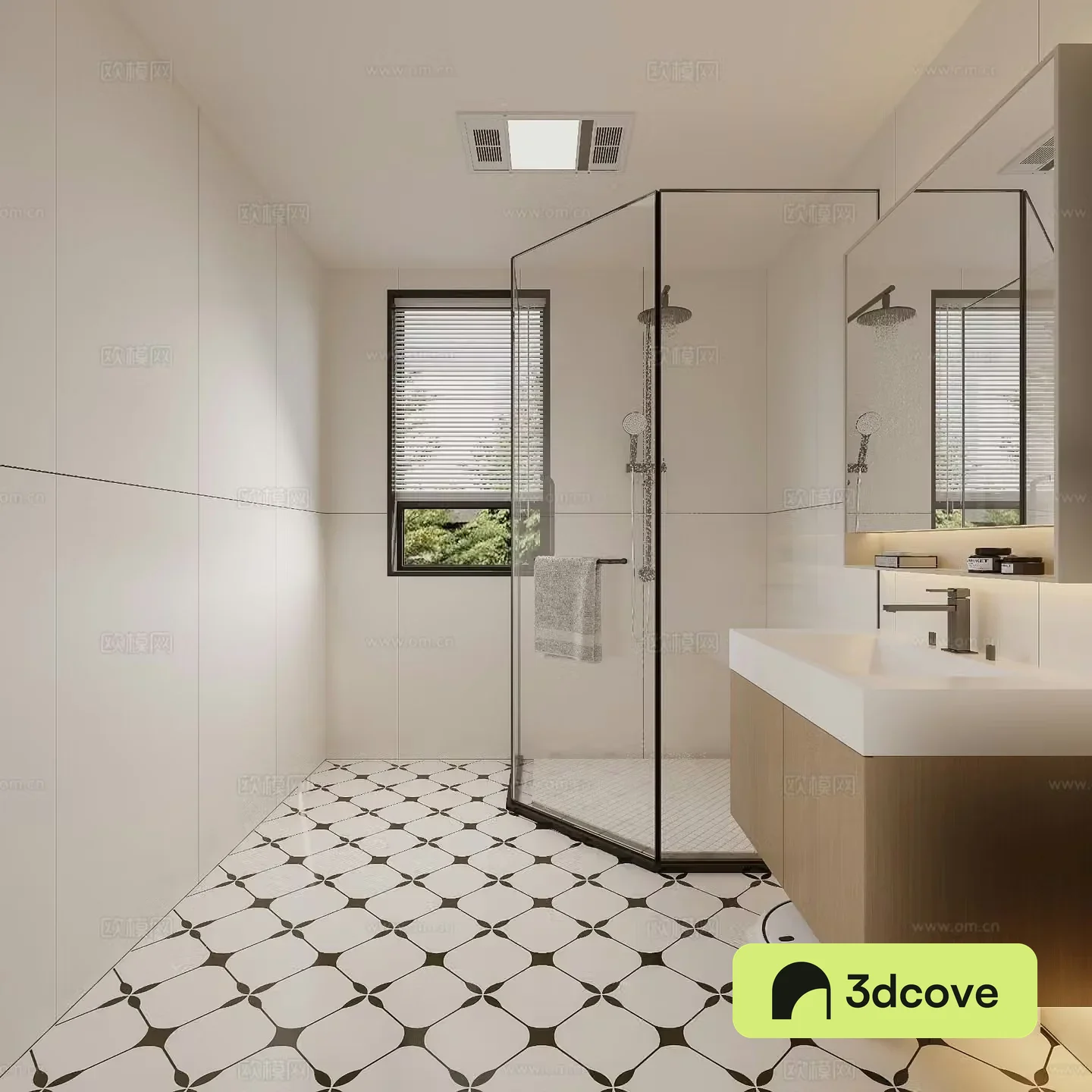 Modern bathroom