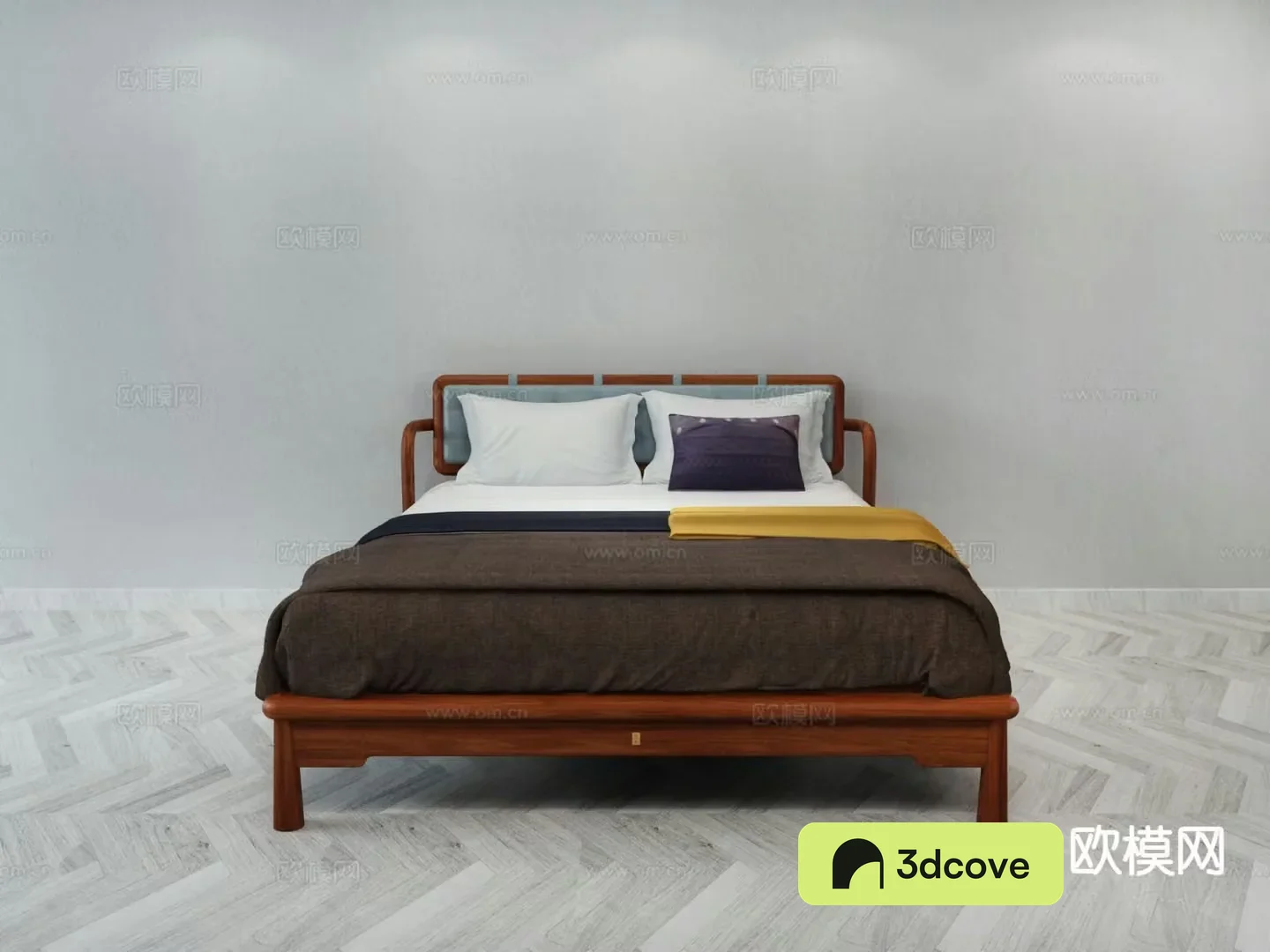 New Chinese style double bed