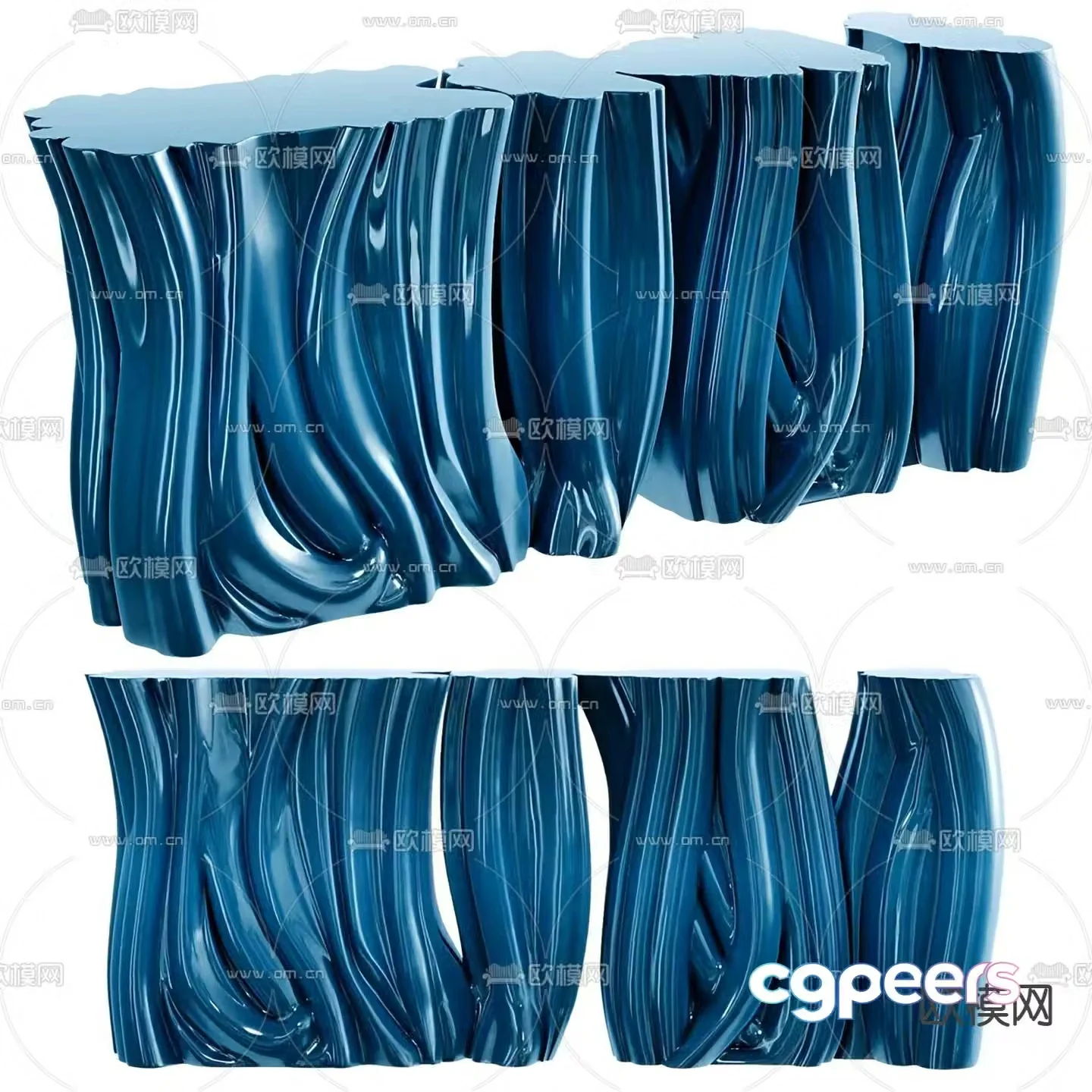 Art end viewing platform 3D model