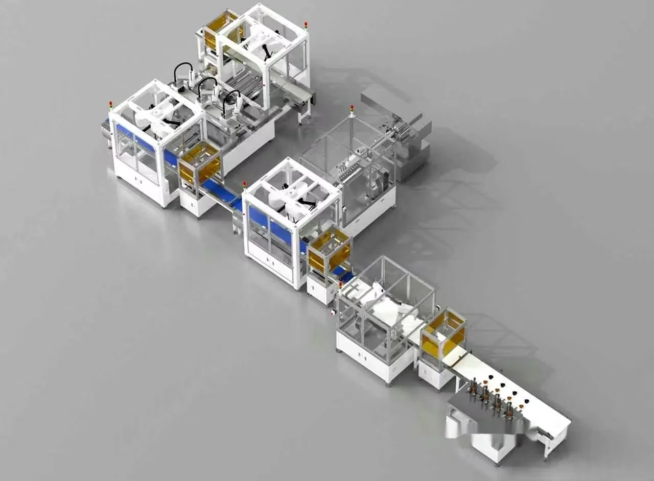 Modern Factory Equipment 3D Model – 14294 – VRAY Render
