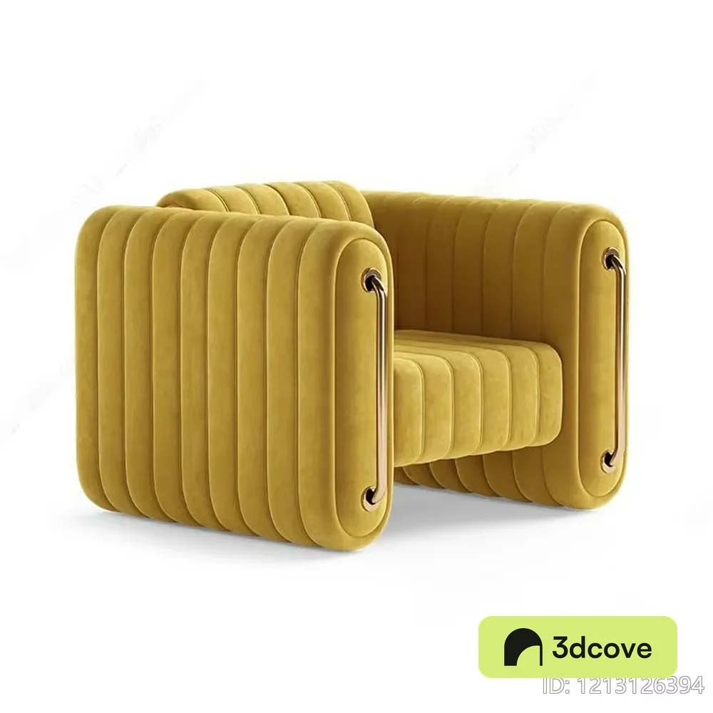 Modern Yellow Couch