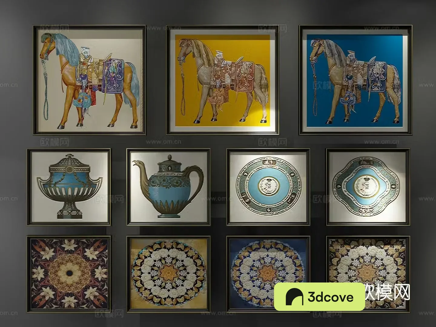 American art painting decorative painting