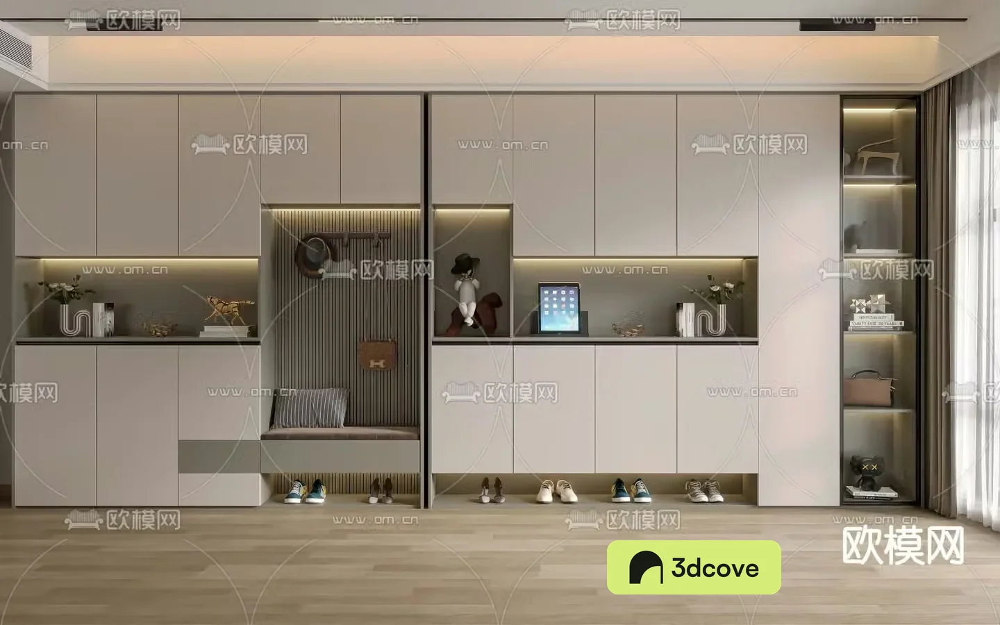 Entrance shoe cabinet Entrance