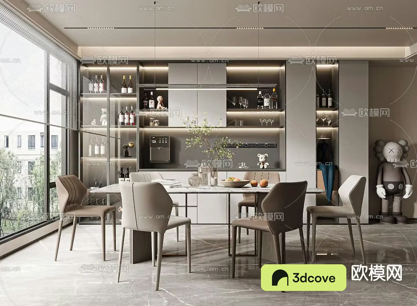 Modern restaurant