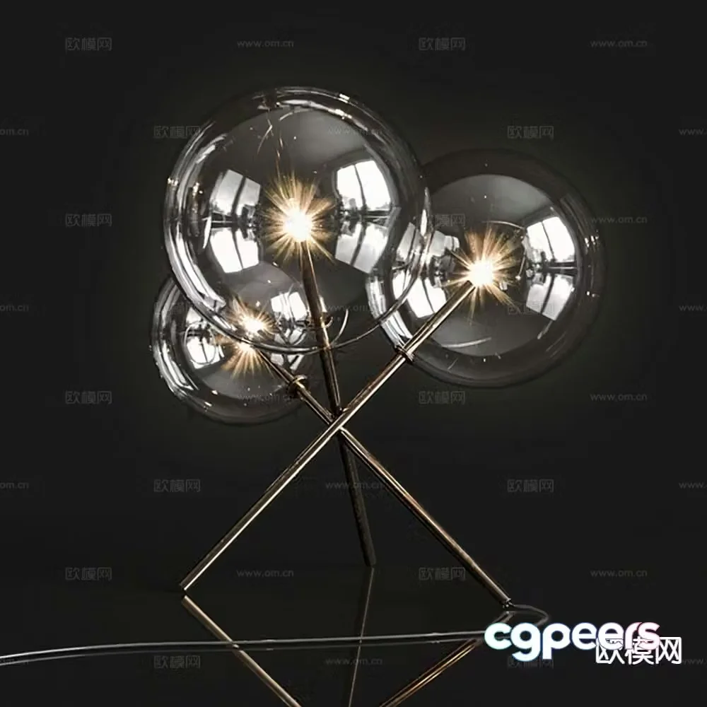 Floor lamp art lamp 3d model