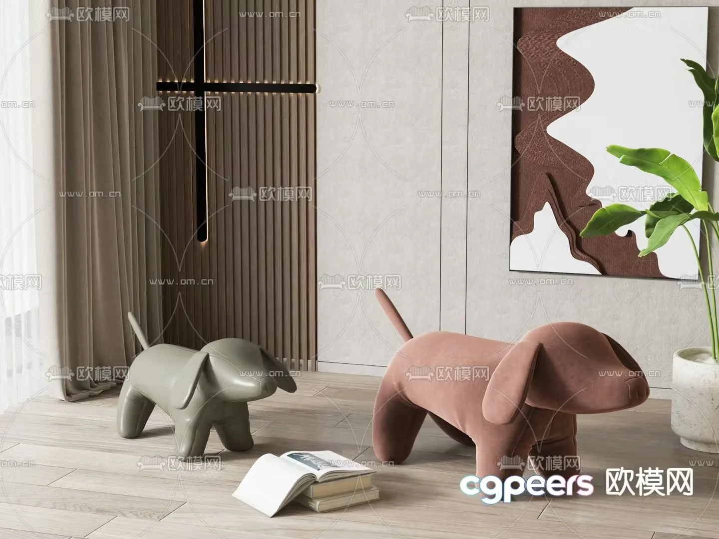 toy piggy doll 3d model