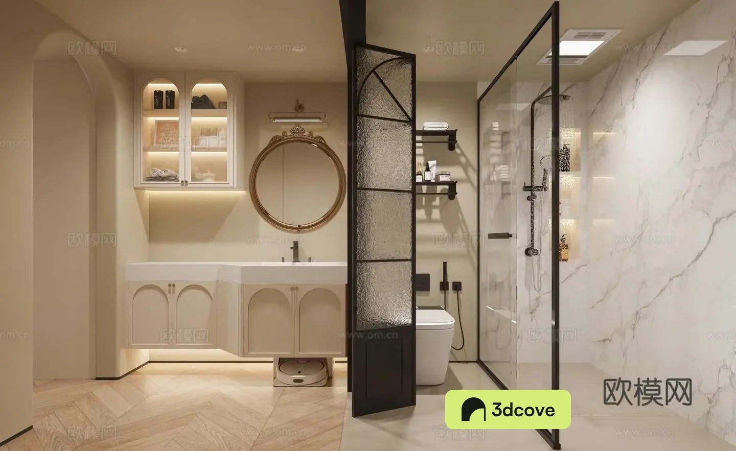 French bathroom