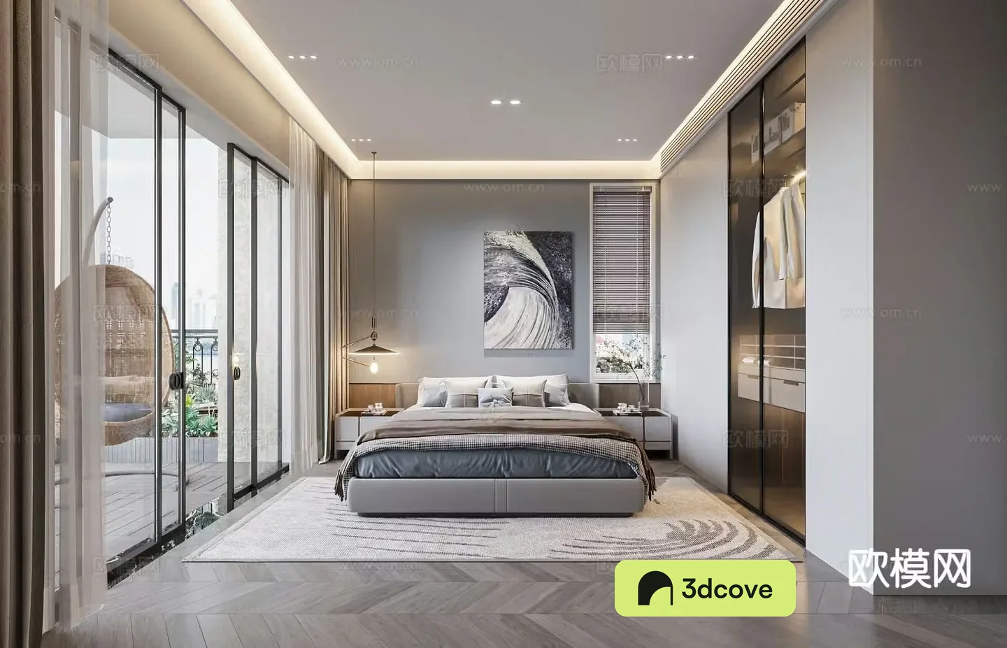 Modern bedroom master bedroom
