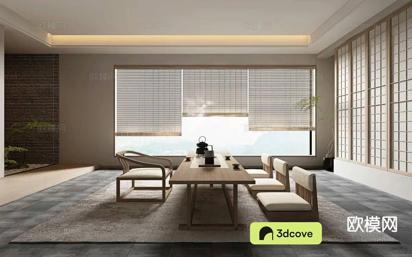 New Chinese tea room