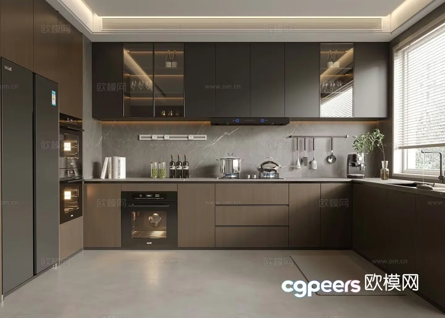 Italian kitchen 3d model