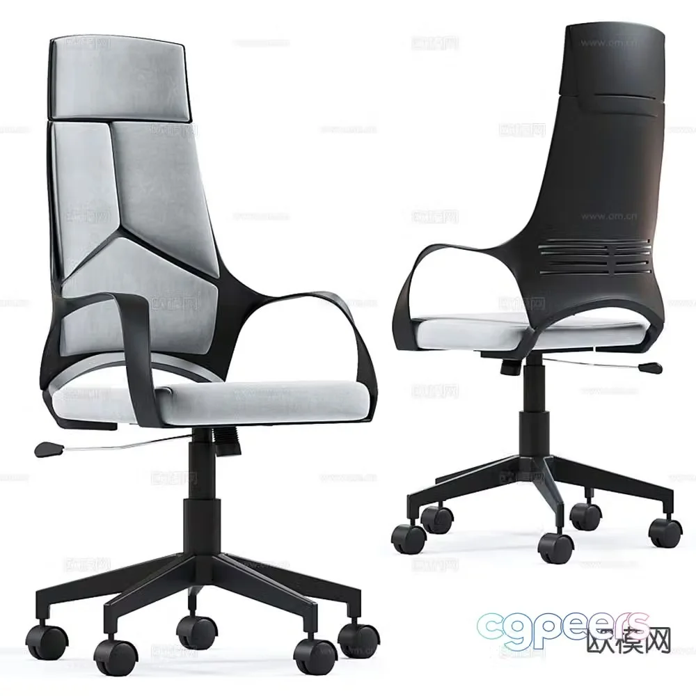 Modern office chair computer chair 3d model